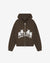 4 STAR ZIPPED HOODIE