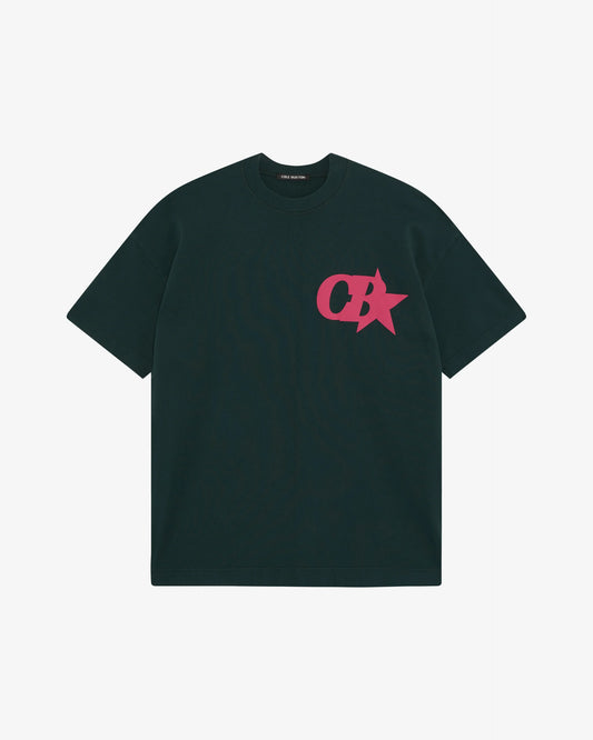 Cole Buxton | Cb Star T-Shirt | Mens | Forest Green