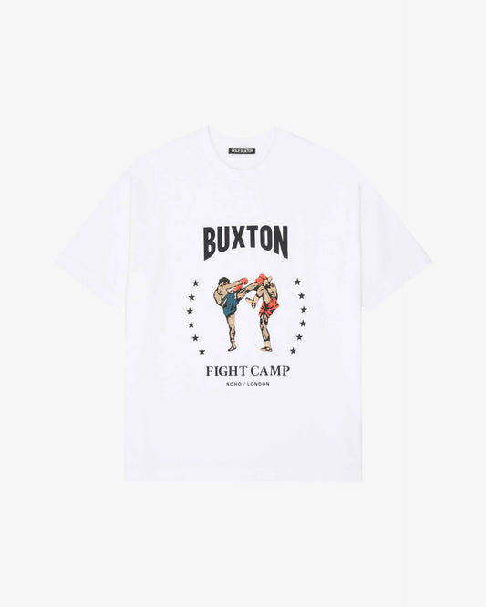 Cole Buxton | Fight Camp T-Shirt | Mens | White