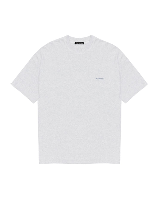 Cole Buxton | Mini Logo T-Shirt | Mens | Light Grey Marl