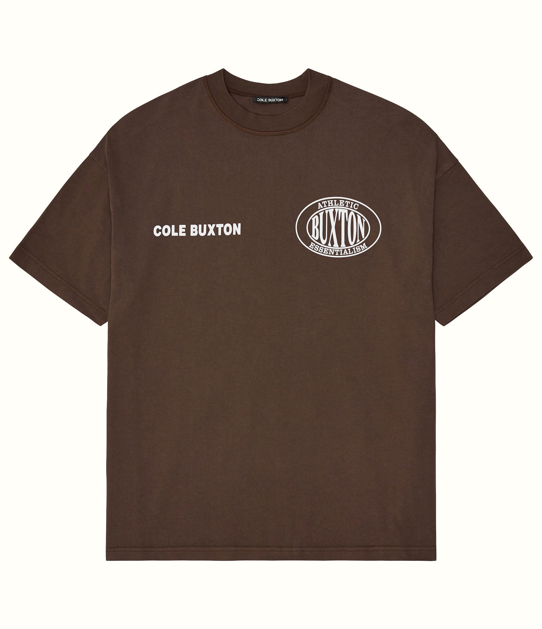 大きい割引 COLE BUXTONコールバクストン Tシャツ ブラウン Tシャツ