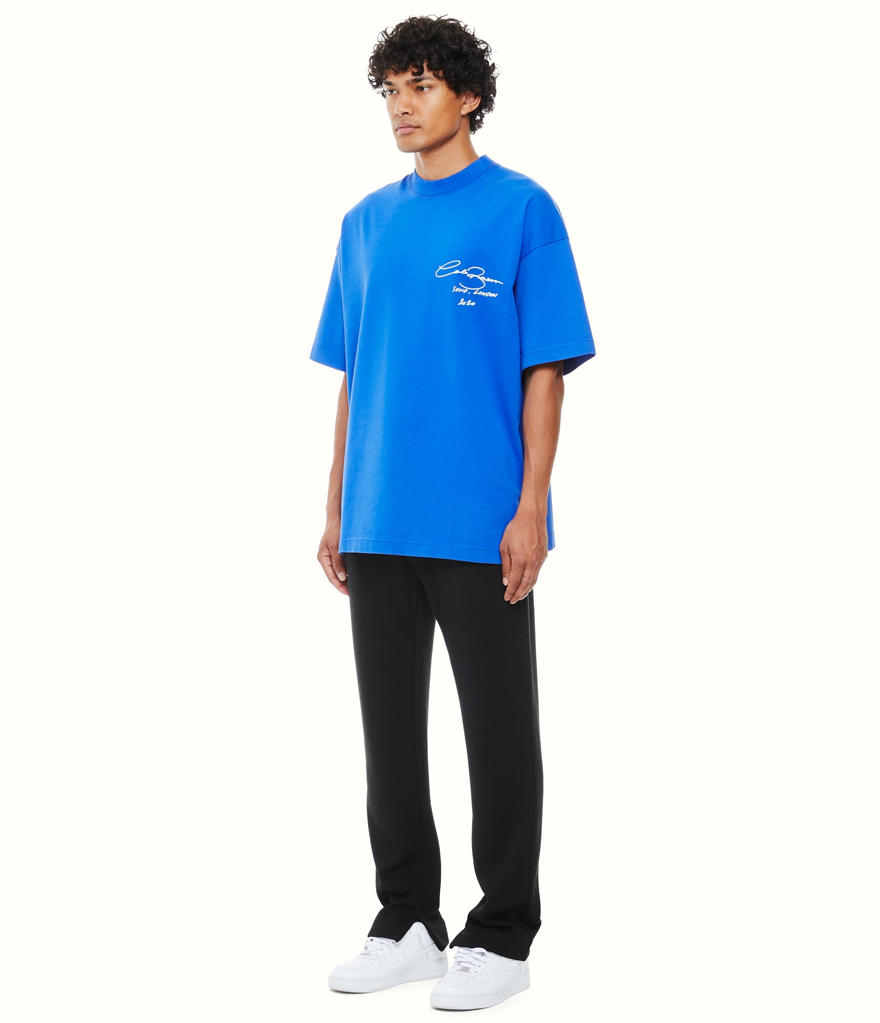 Balenciaga signature t on sale shirt