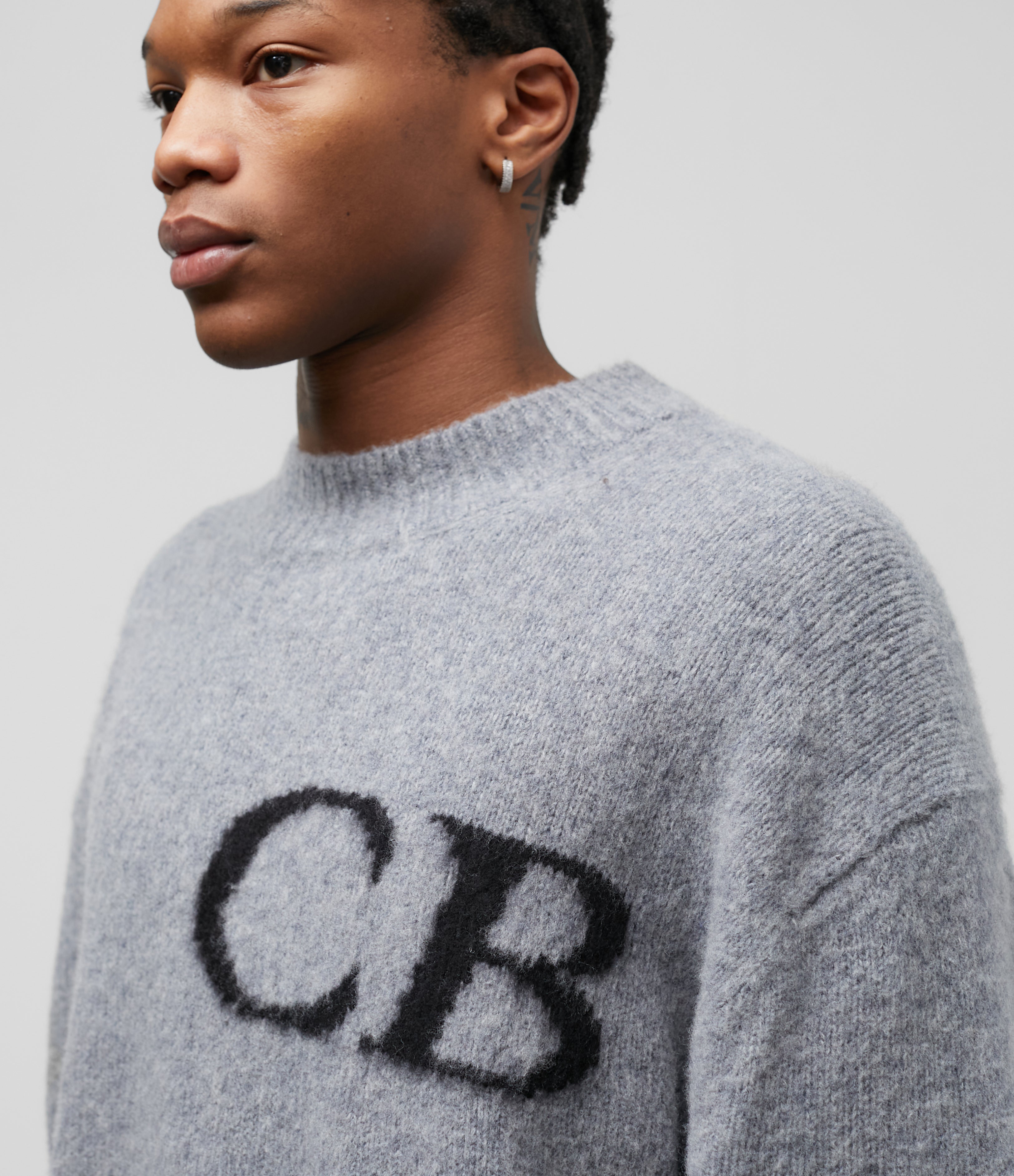 CB LOGO KNIT SWEATER – Cole Buxton