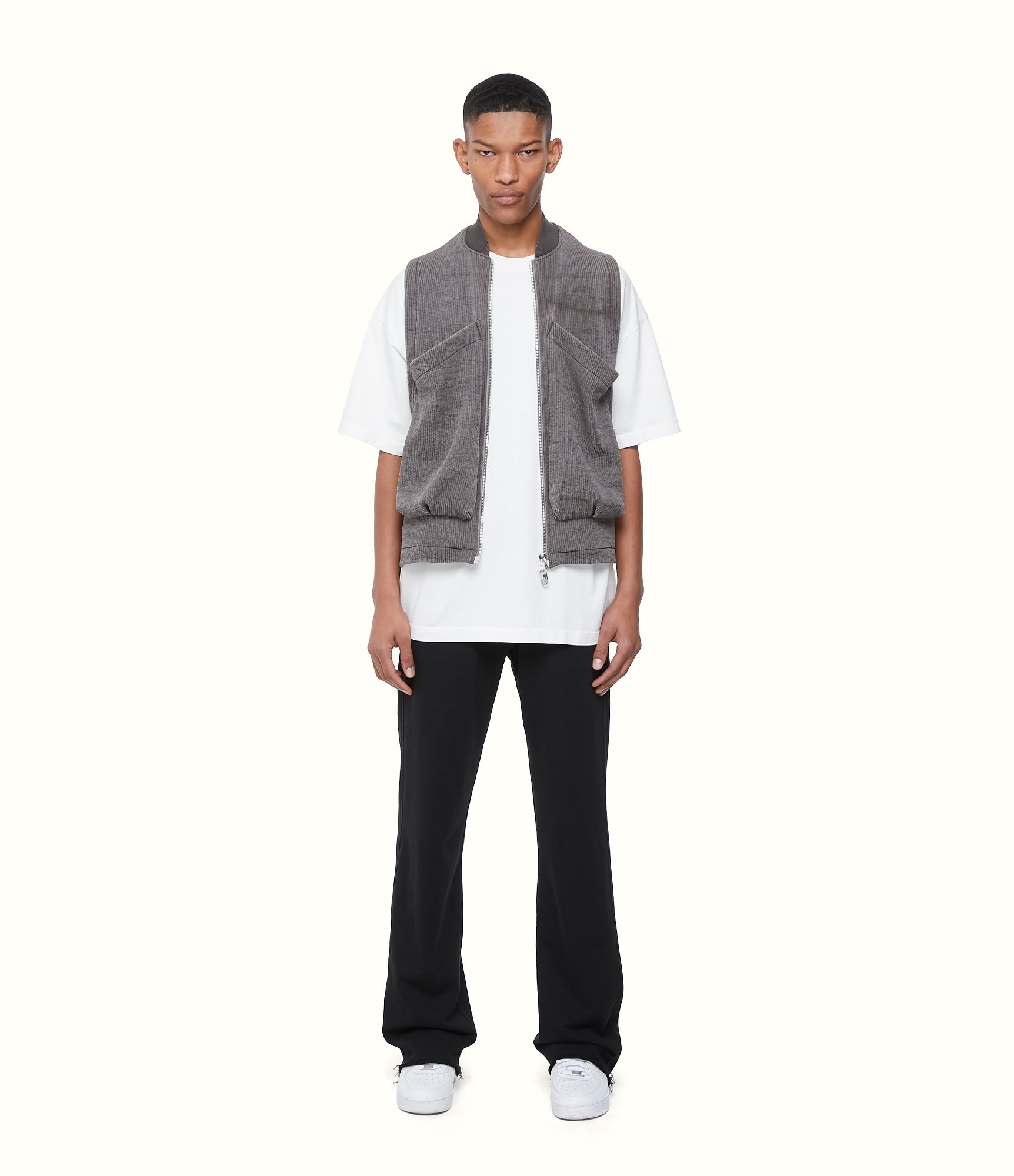 QUILTED NYLON VEST – Cole Buxton